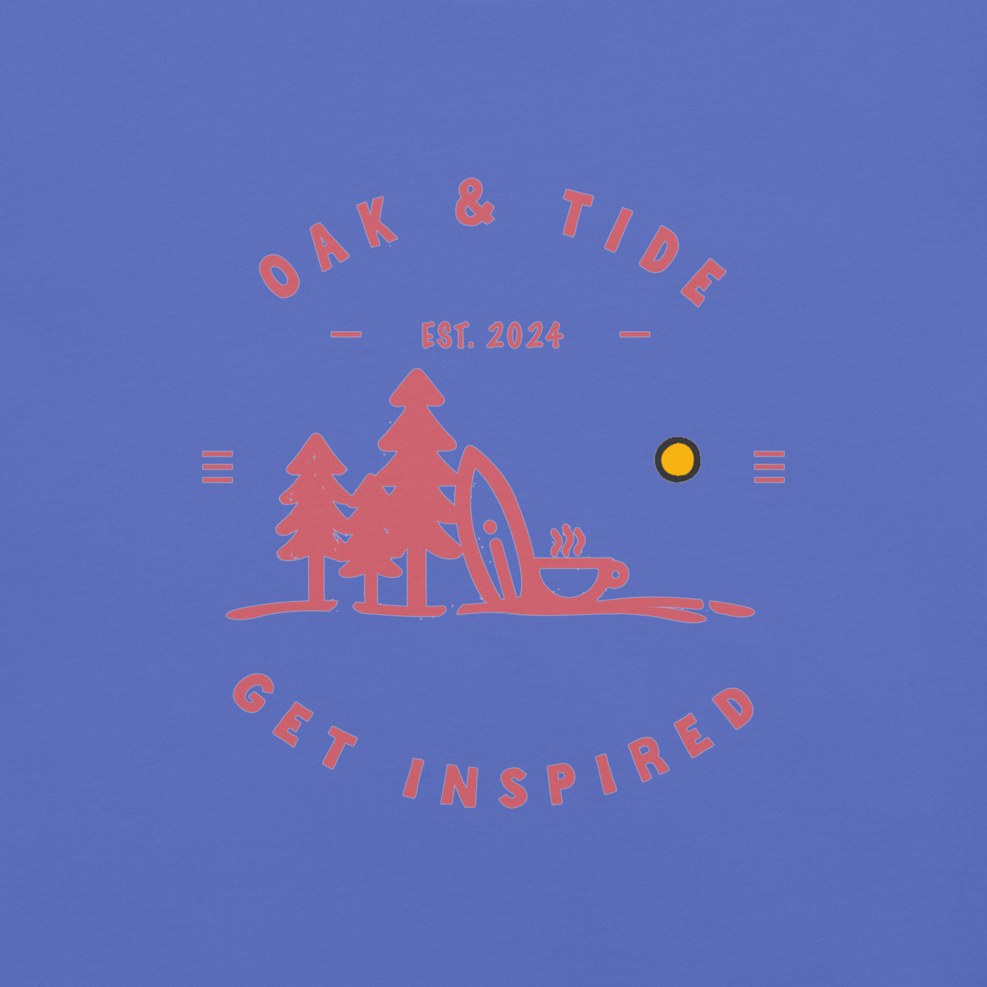 Get Inspired - Tide Rush - Back Crest Edition - Mens T