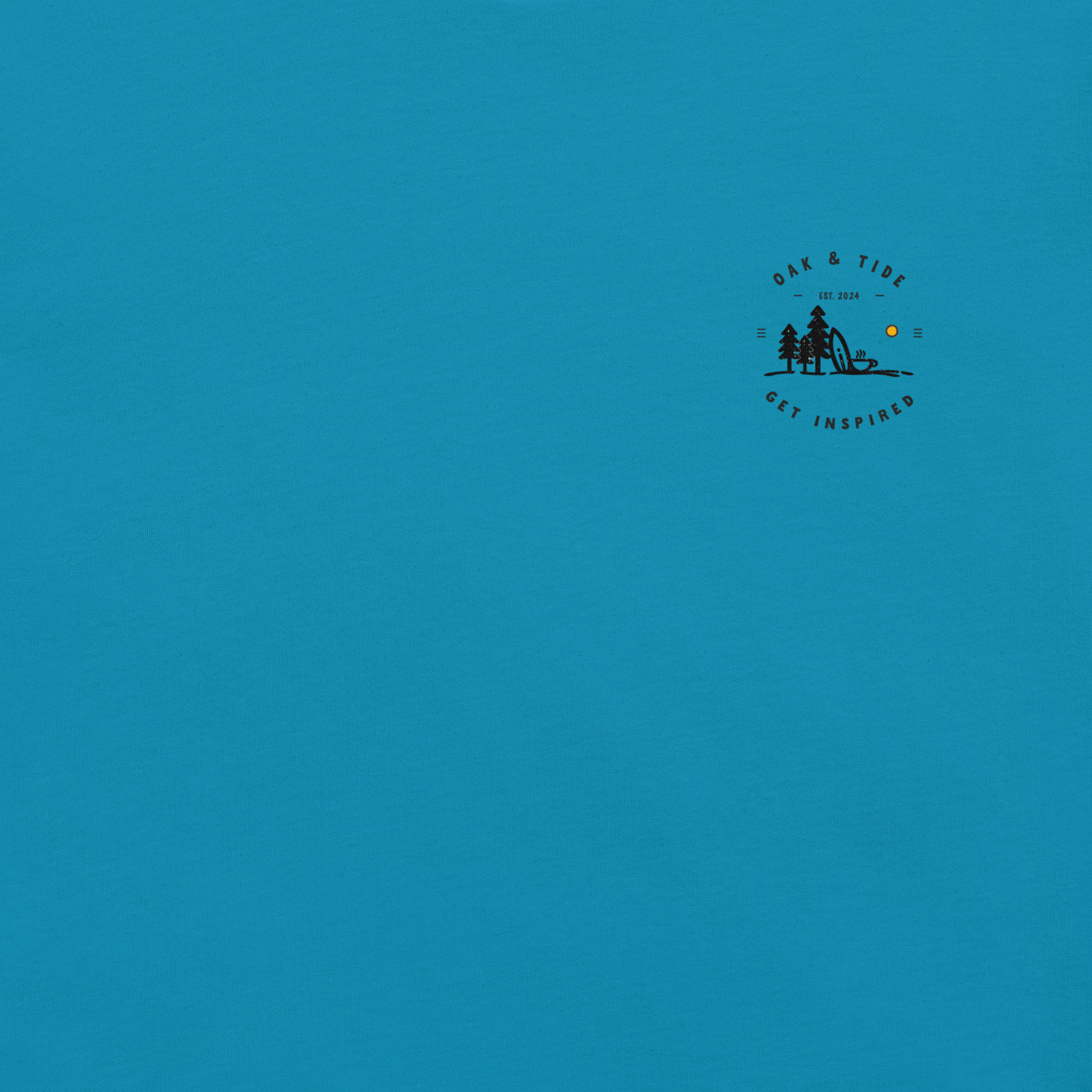 Get Inspired Tee - Aqua
