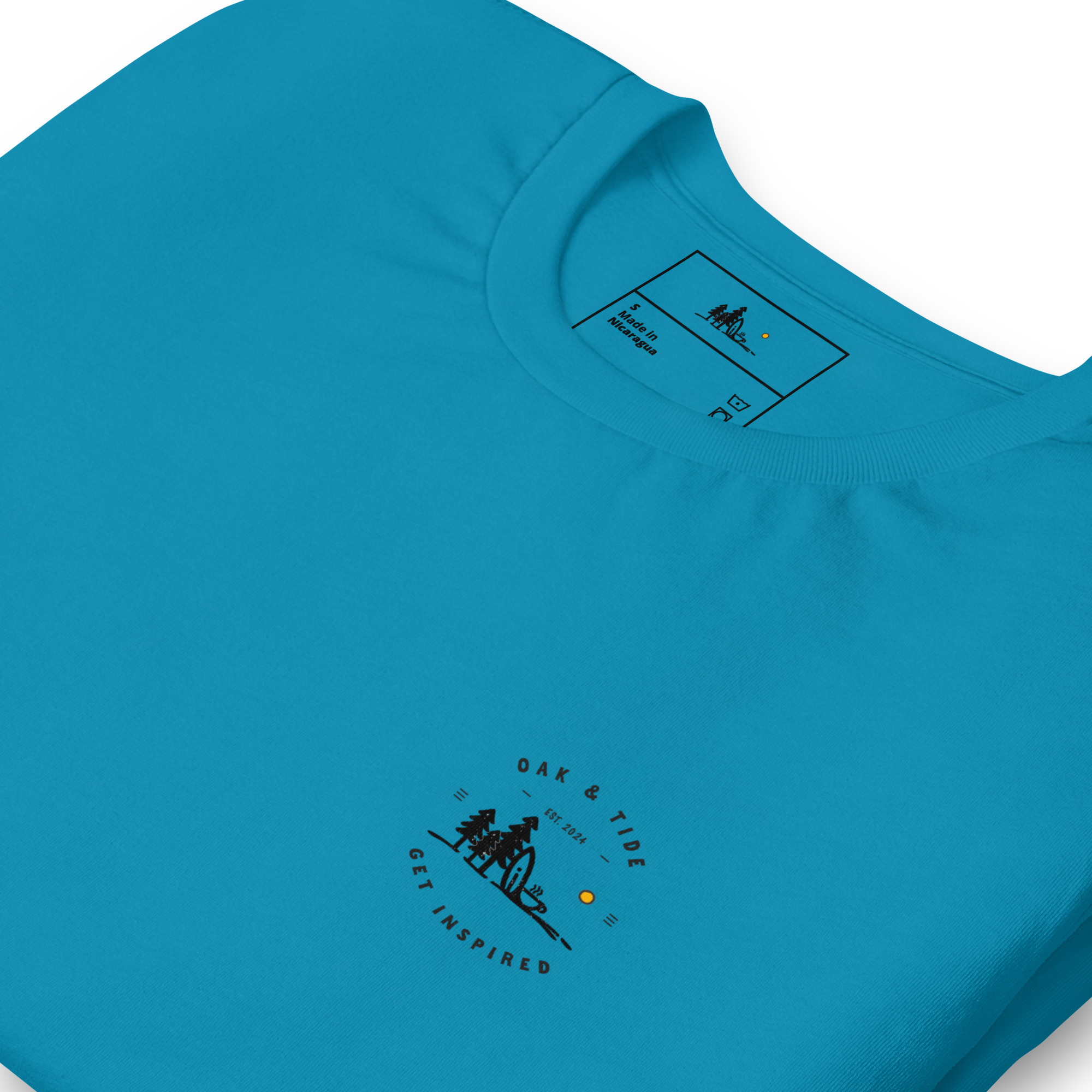 Get Inspired Tee - Aqua