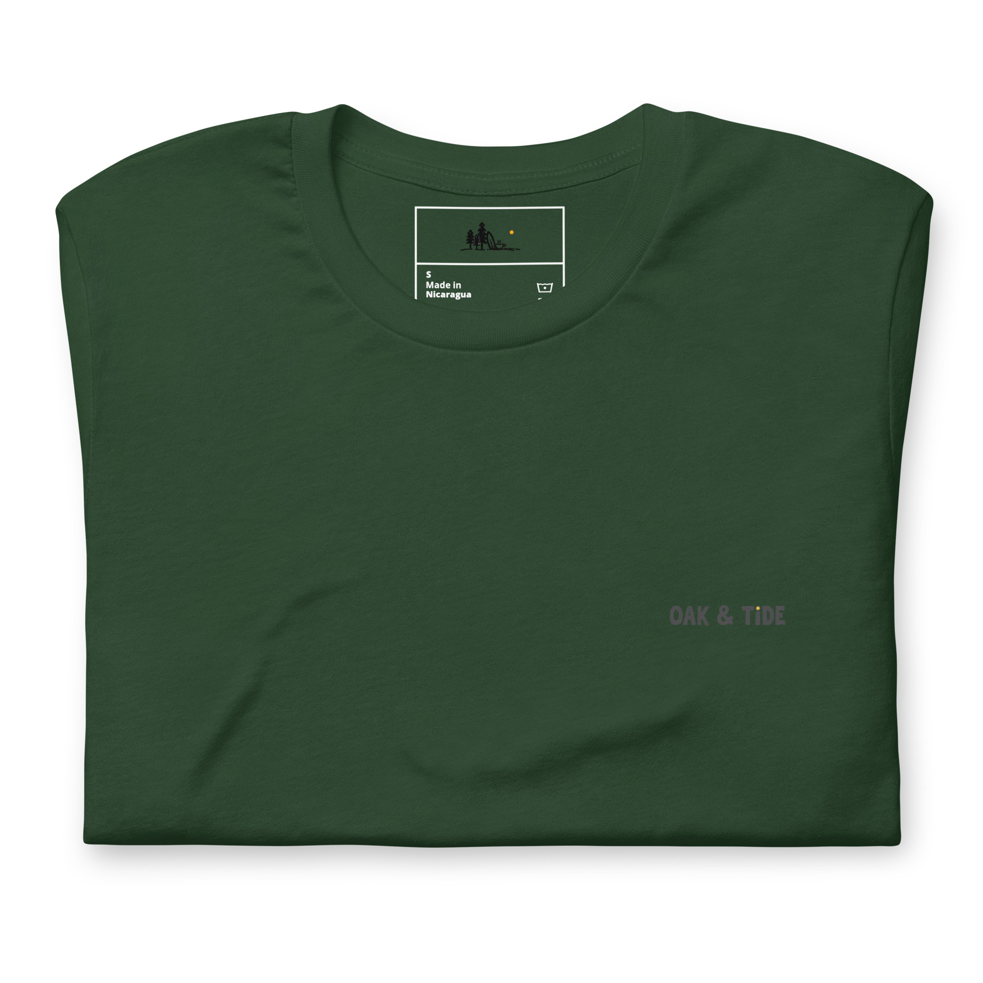 Get Inspired Tee – Back Crest - Forest