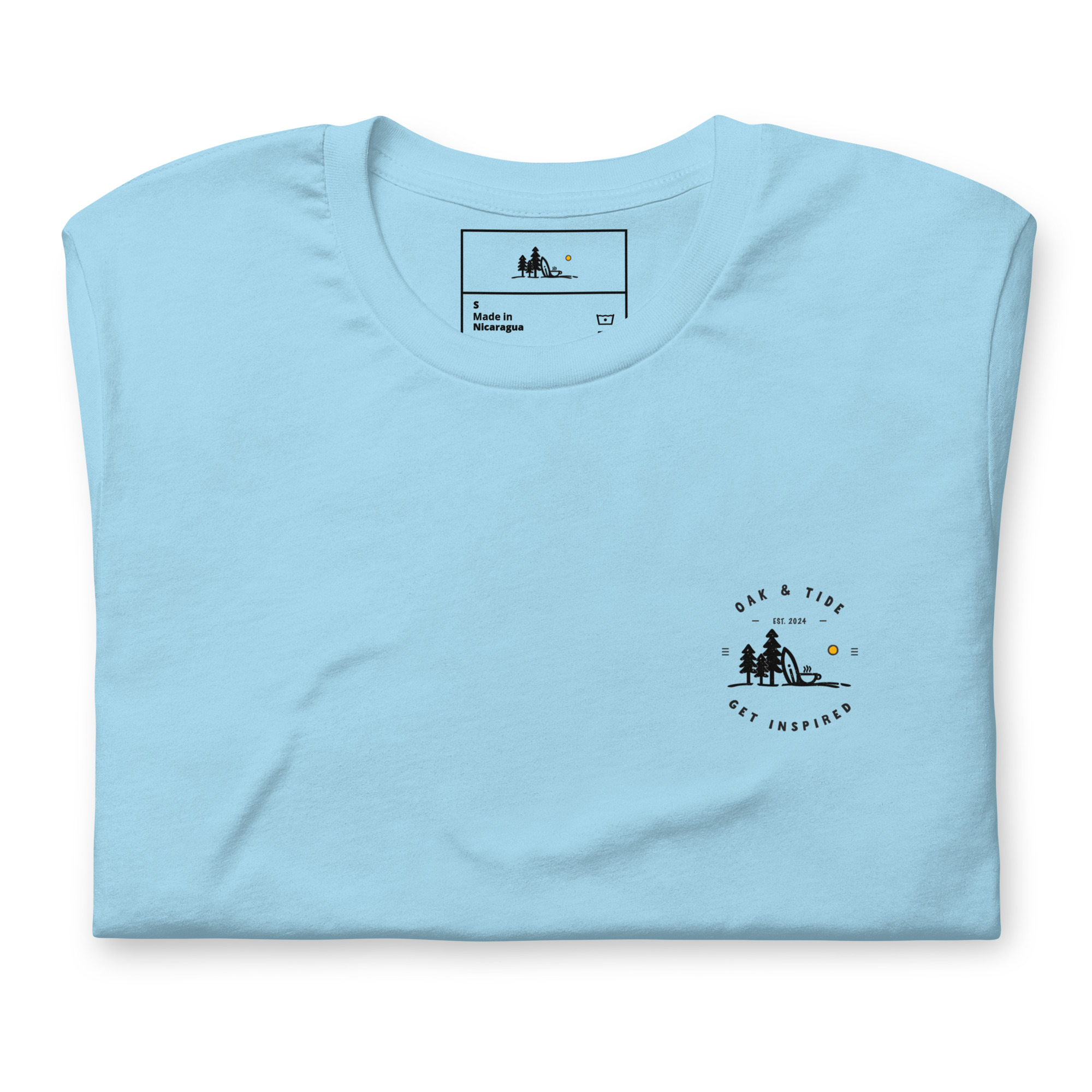 Get Inspired Tee - Ocean Blue