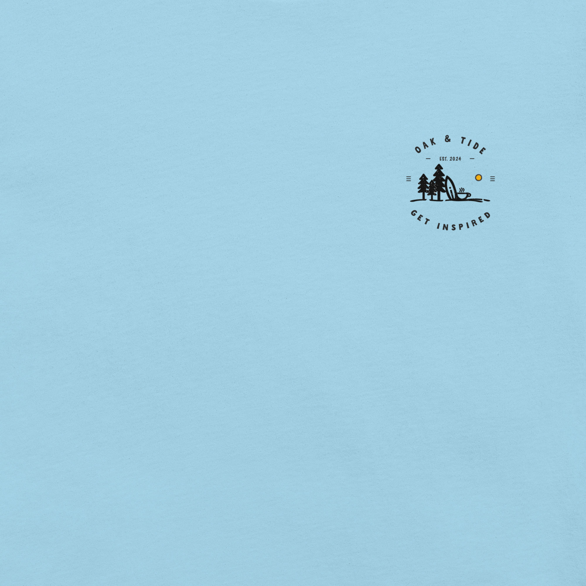 Get Inspired Tee - Ocean Blue