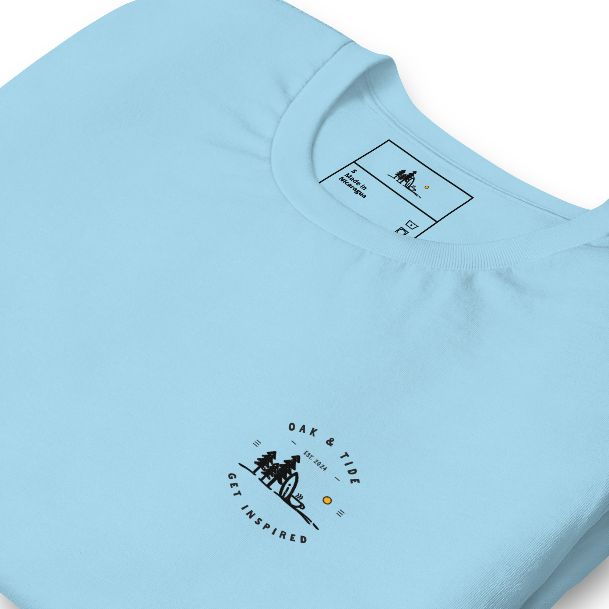 Get Inspired Tee - Ocean Blue